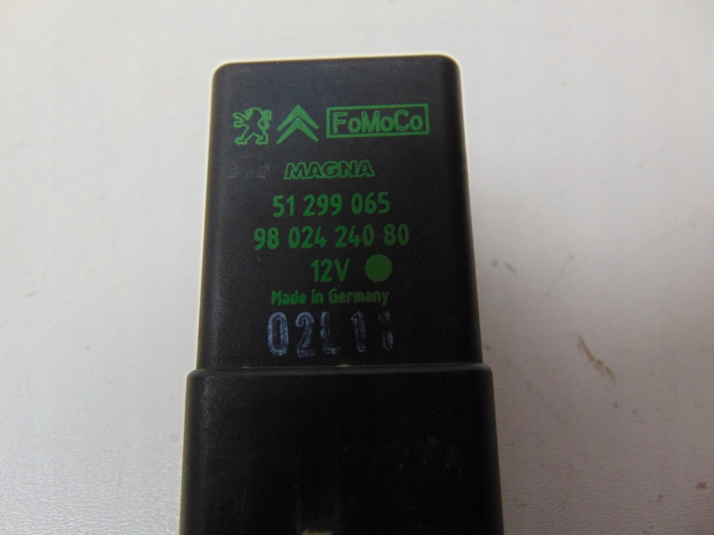 фото №8, Модуль реле свеча накаливания citroen c4 ii b7 9802424080