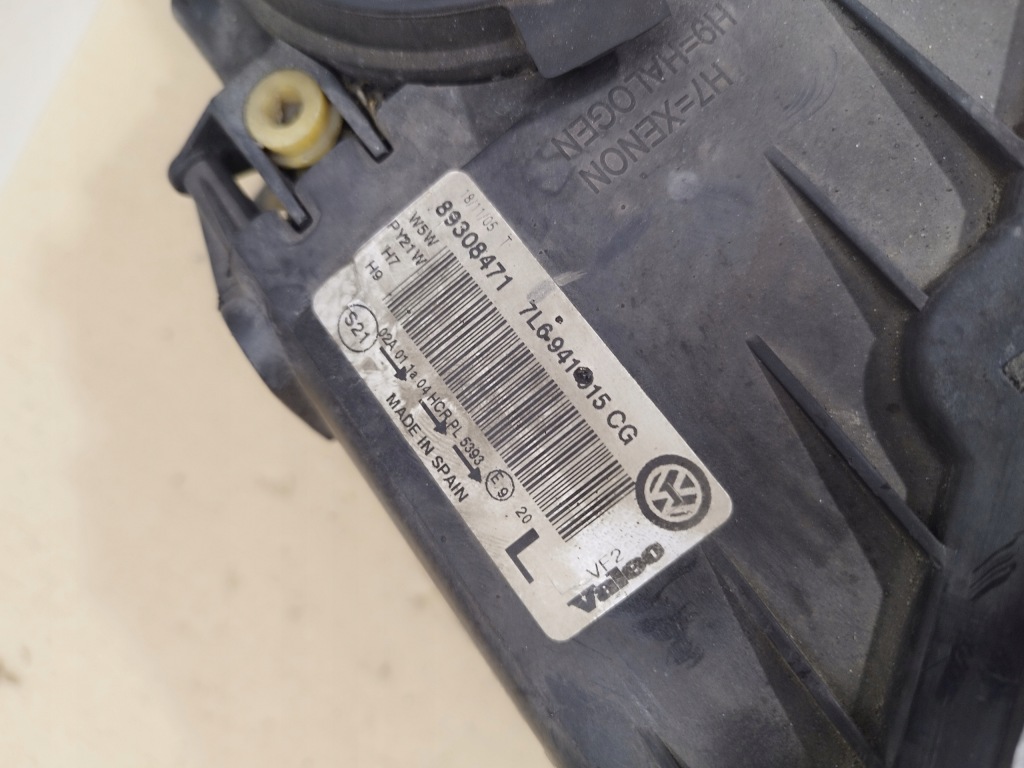 Лампа левая перед передняя vw touareg i 2002-2006 r-line Доставка