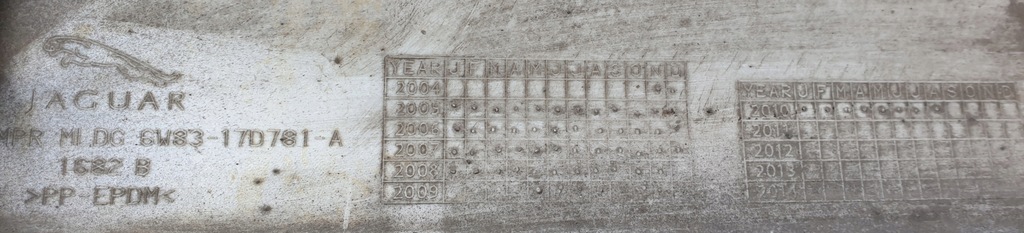 фото №11, Jaguar xk xkr x150 x 150 06 2006 бампер задній задня