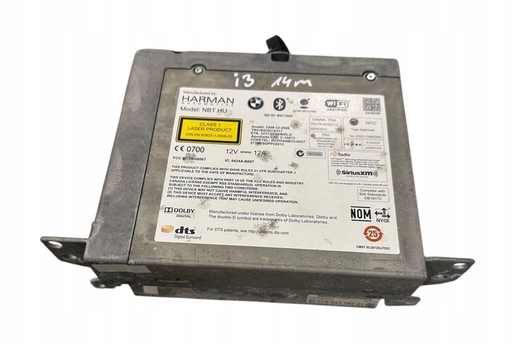 фото №8, Радіо з навігація bmw i3 i01 9343793 electric 2015