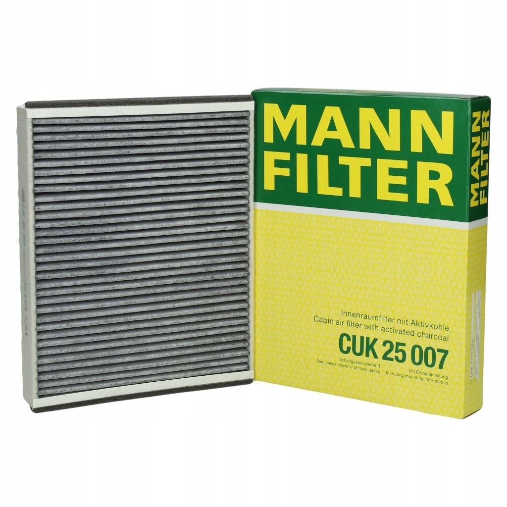 Купить Mann фильтр салонный угольный cuk25007