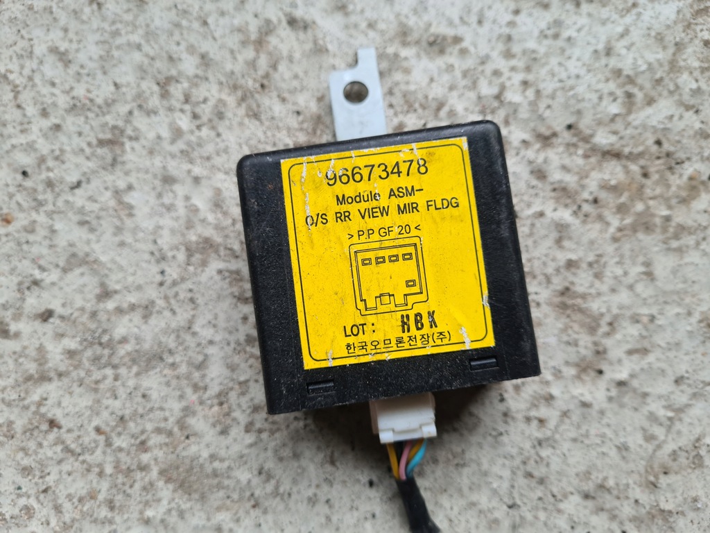 фото №1, Модуль блок управления зеркал antara captiva 96673478