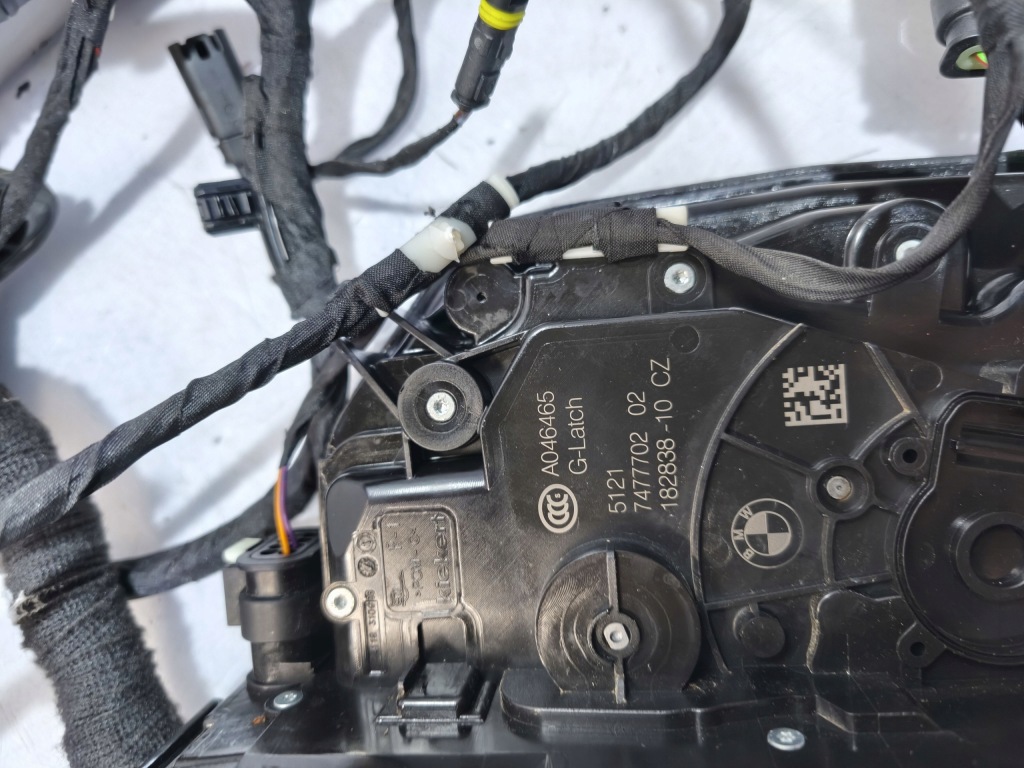 фото №11, Bmw g14 g15 f91 f92 замок дверь левая правое + доводчик + жгут комплект