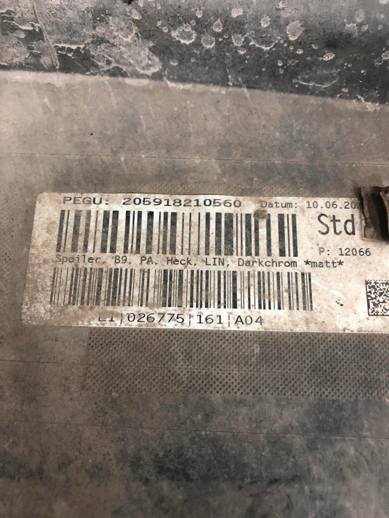 Mercedes w205 14- бампер задний спойлер накладка Киев