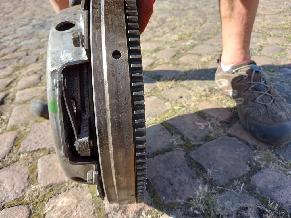 фото №6, Колесо маховик диск прижим hyundai h1 2.5 cdri