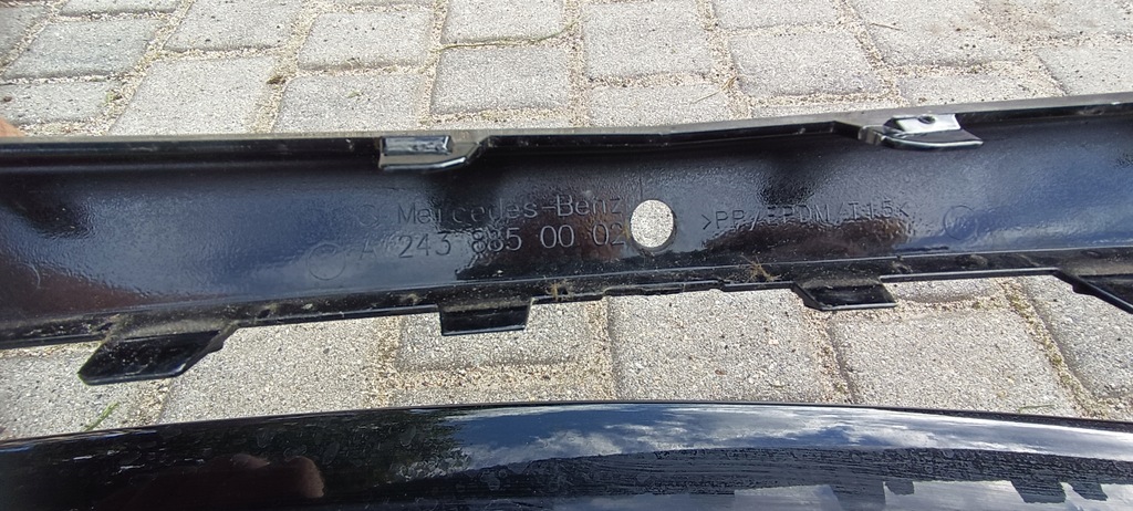 фото №8, Mercedes eqb x243 21-24 amg бампер перед передній a2438850002