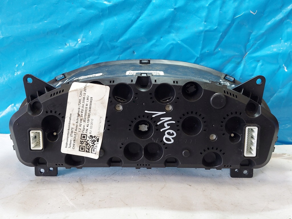 фото №8, Лічильник приладова панель chevrolet aveo 1.2 b 96814465