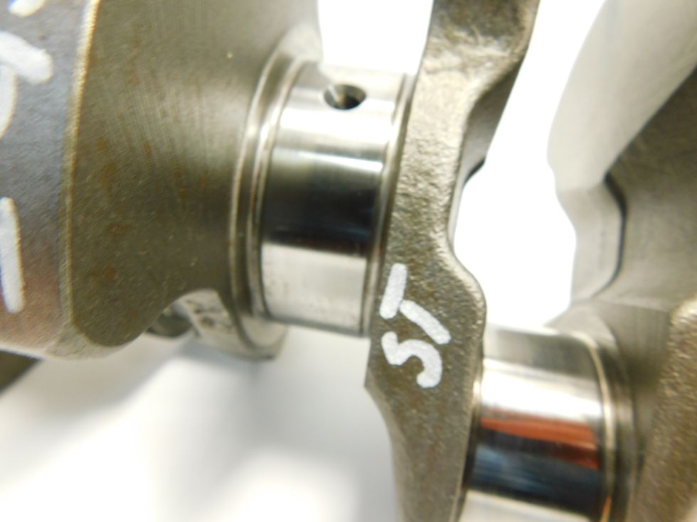 фото №12, Wał коленчатый 2.5 t ford focus ii st mondeo mk4 volvo v50 s40 ii b5254t3 2.5t