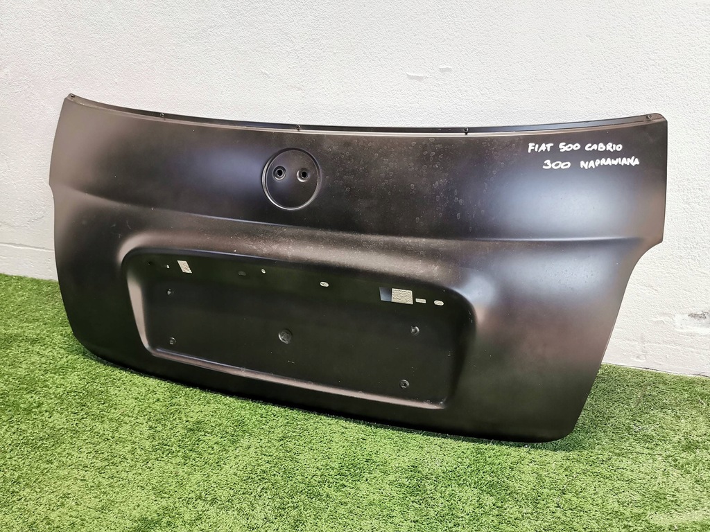 фото №3, Fiat 500 cabrio крышка багажника багажника