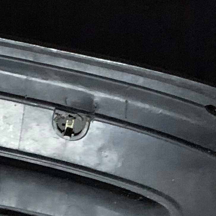 фото №2, Заглушка фаркоп защита бампер punto ii 5d чёрный