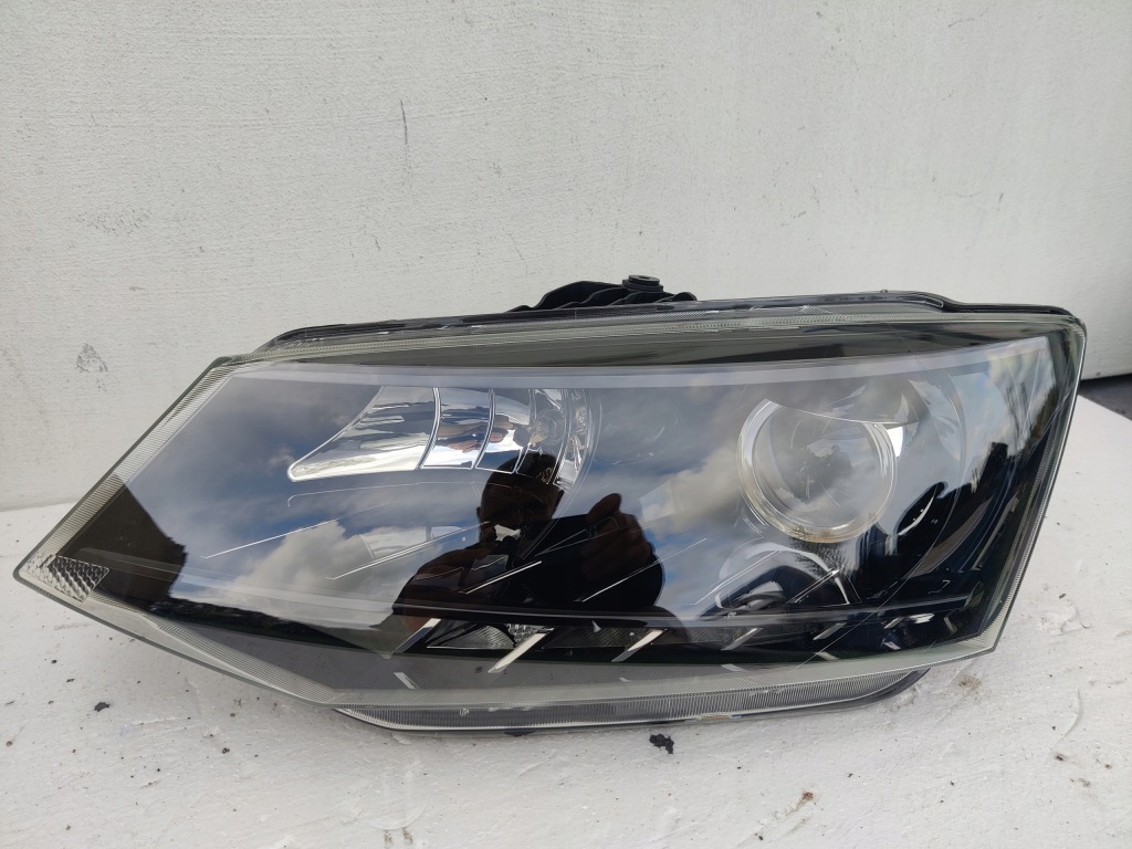 Левая фара skoda fabia 3 led Доставка