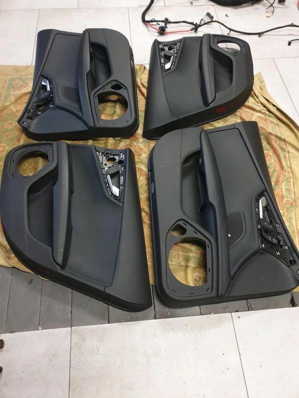 фото №7, Audi a7 c7 4g обшивки двері шкіра амбiєнтне пам'ять підсвічувані бардачки