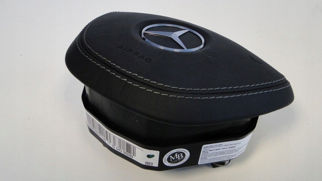 фото №11, Mercedes s klasa w222 222 przed liftem подушка w руль подушка безопасности кожа