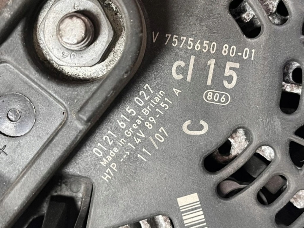 Генератор mini cooper r56 7575650 с Разборки