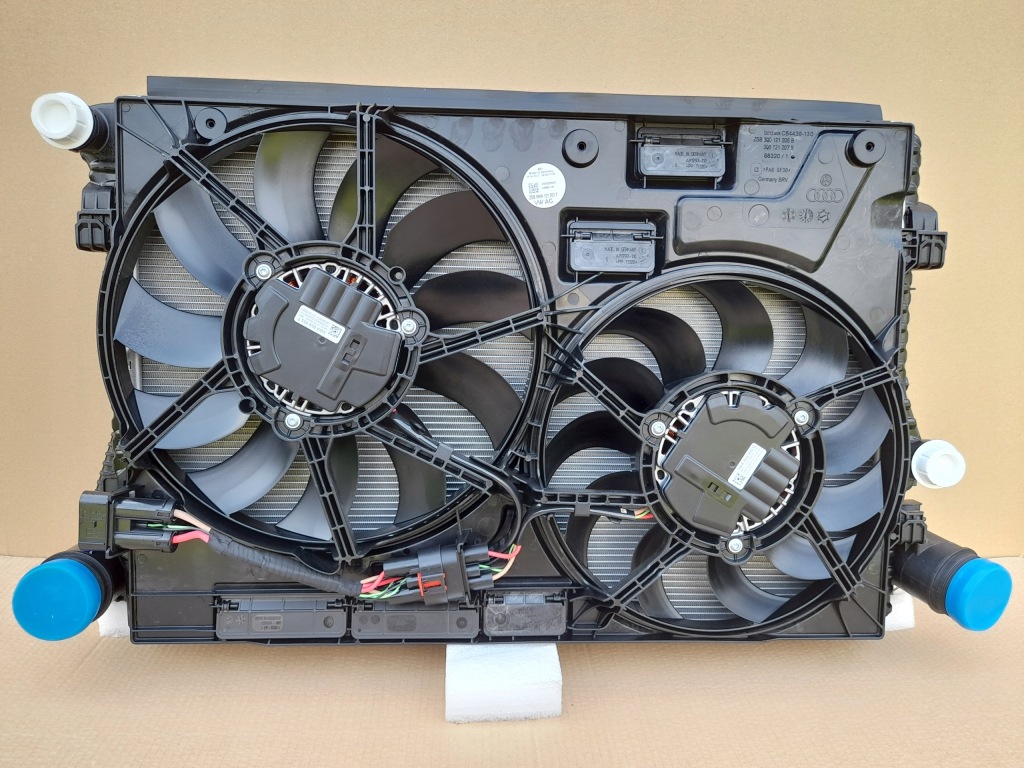 фото №1, Комплект радіатор vw tiguan ii 2.0 tsi автоматична коробка передач usa