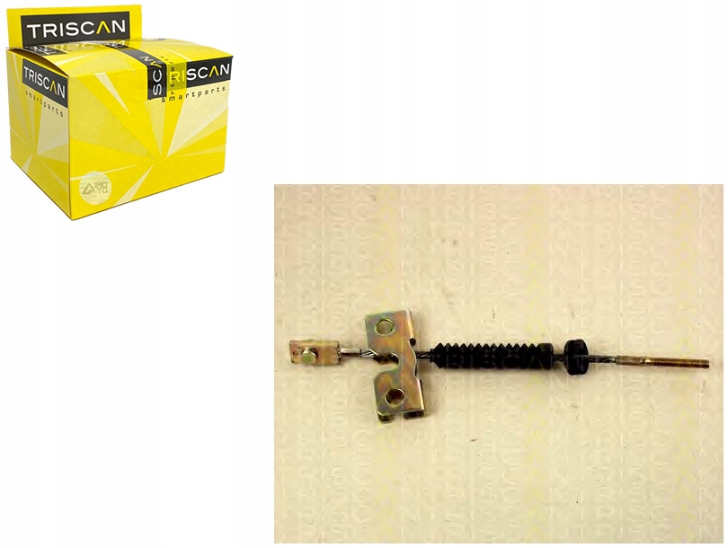фото №1, Тягa трос гальма ручного triscan fkb1687 8as3