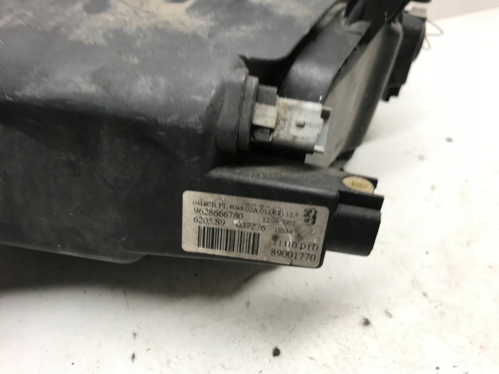 фото №10, Лампа правая перед передняя peugeot 206 lift 9628666780 europa valeo