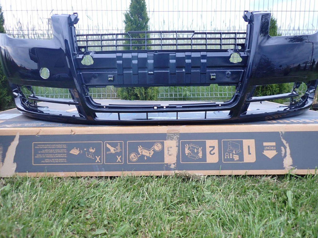 фото №12, Lz5a бампер решётка радиатора решётка радиатора перед audi a4 b7