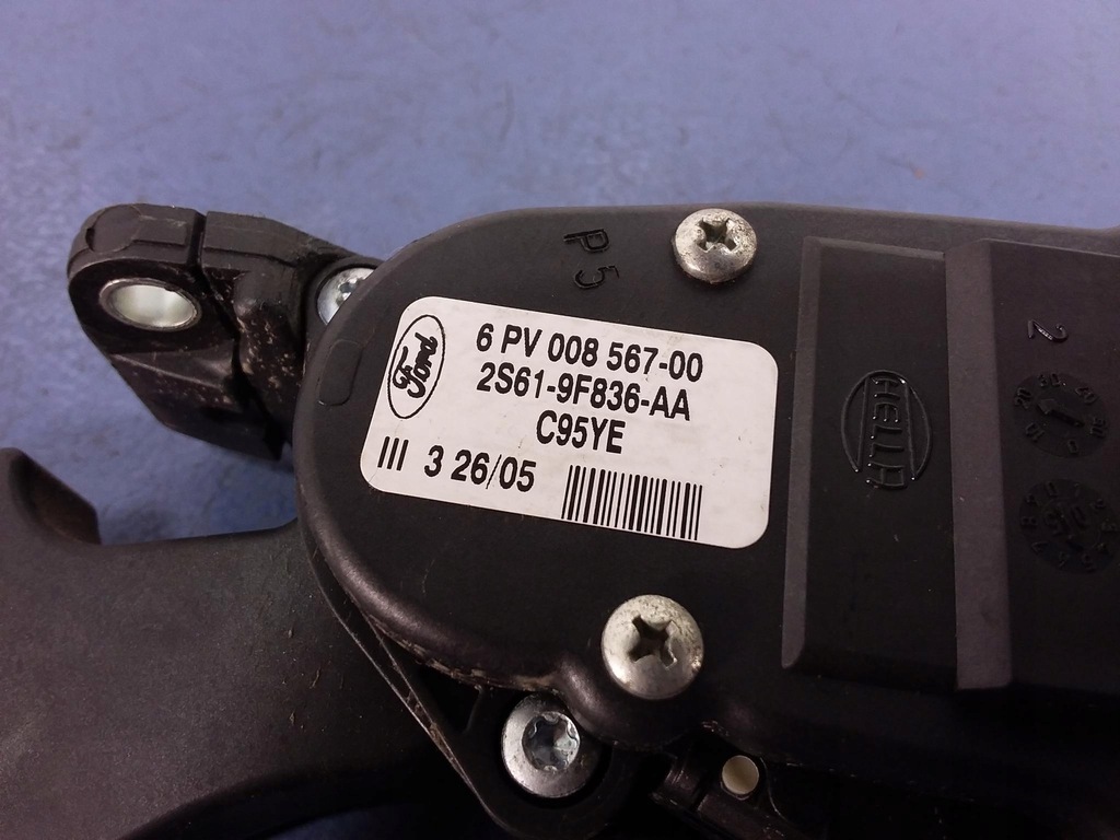 фото №5, Mazda 2 i dy педаль потенціометр газу 2s619f836aa