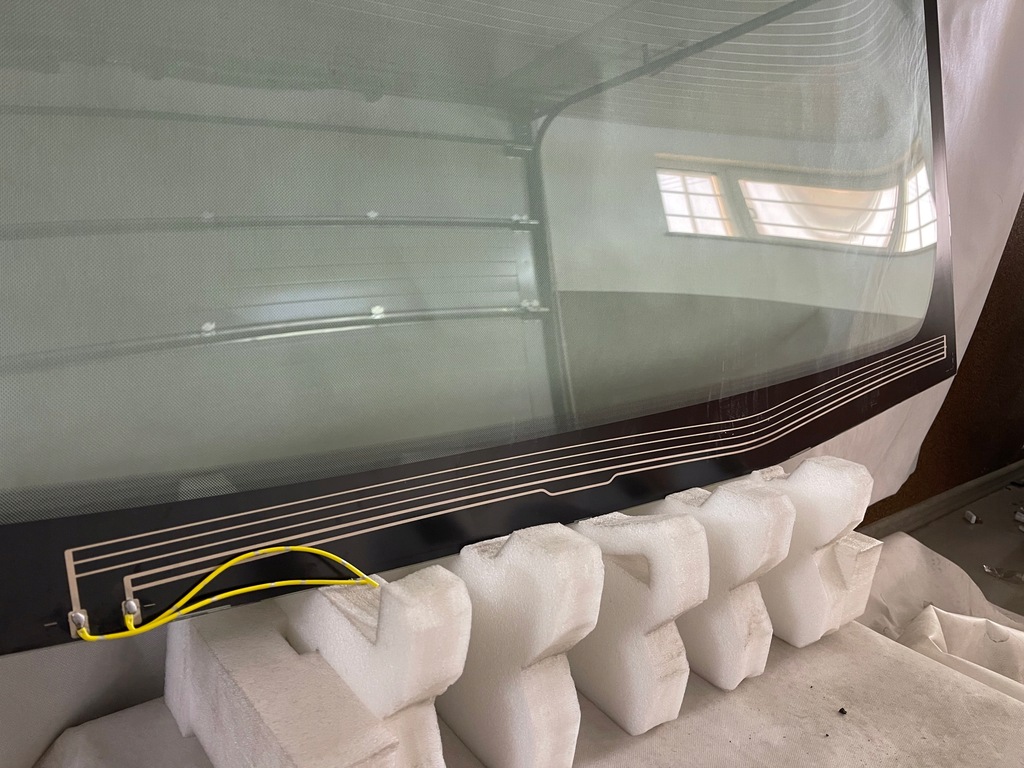 фото №6, Kia carens iii стекло передняя подогрев 2006-2013