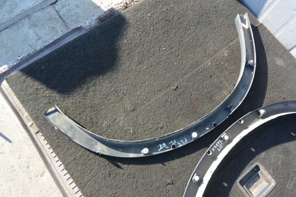 фото №8, Молдинг крила ліва права задня kpl bmw x3 f25 lift