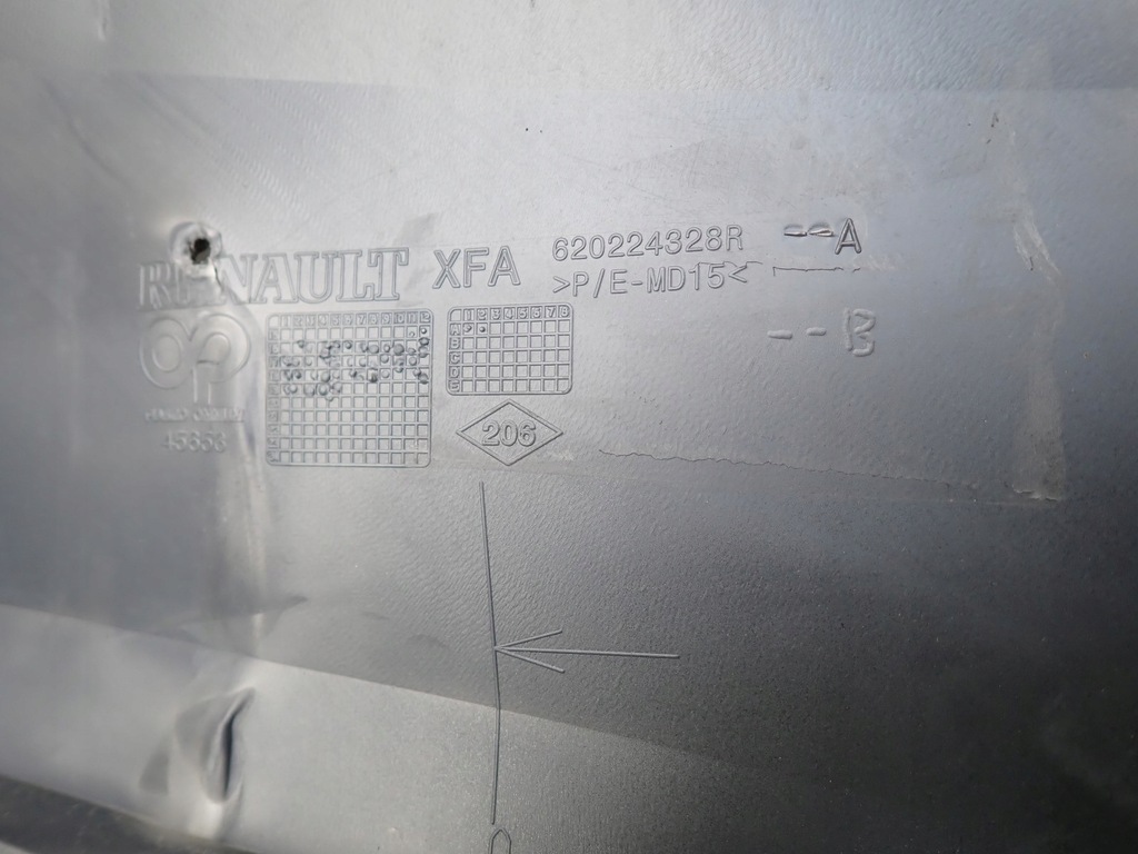 фото №11, Бампер перед передній renault grand scenic 4 iv r9 2016- 620224328r