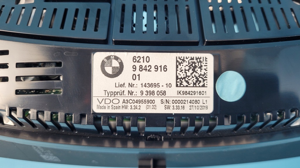 фото №8, Bmw 3’ g21 19r счетчик приборы 9842916