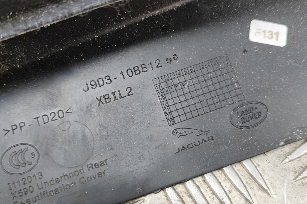 фото №6, Jaguar i-pace x590 slam панель рама пластикова оздоблення j9d3-10b812-dc 20