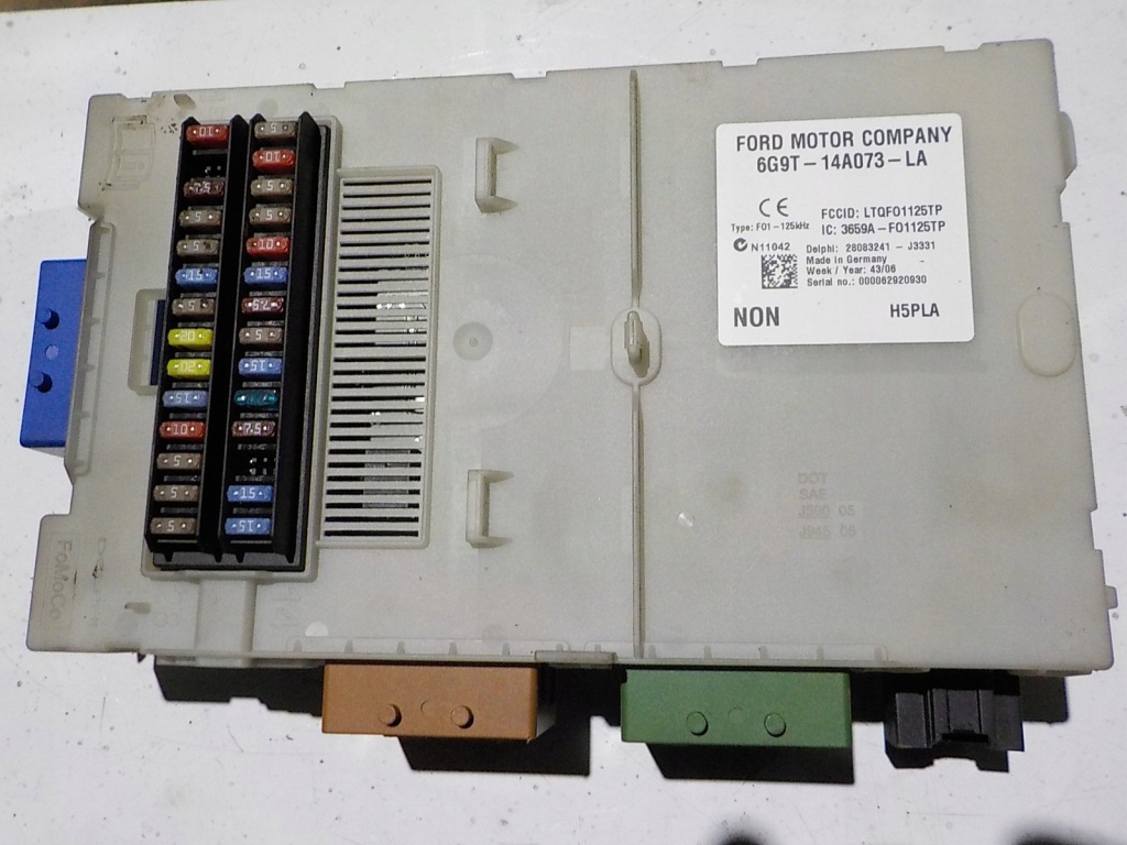 фото №1, Land rover freelander ii bsi модуль 6g9t-14a073-la