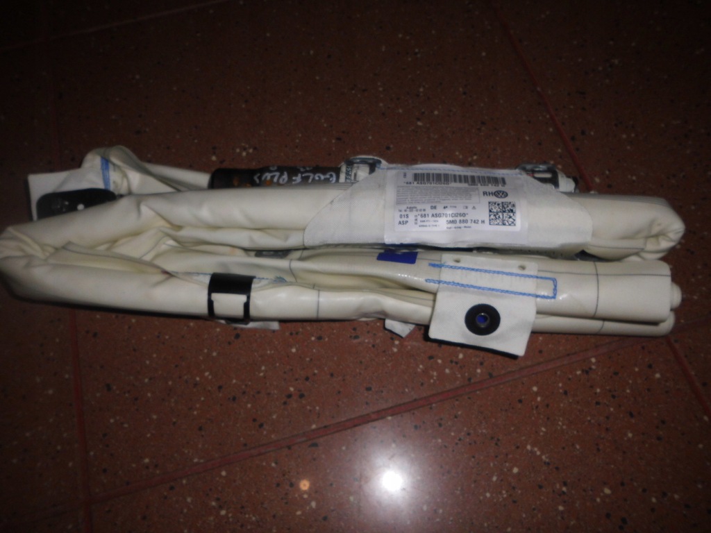 фото №1, Vw golf 6 vi plus 5m шторка безопасности правая сторона