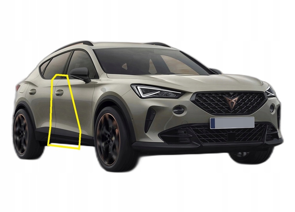 фото №1, Cupra formentor 5ff чверть поріг блок двигуна середній правий