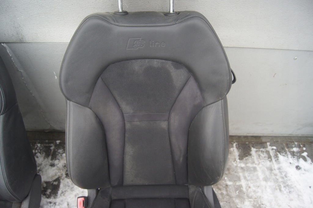 фото №13, Комплект сидений s-line audi a1 8x 3d ремни защёлки