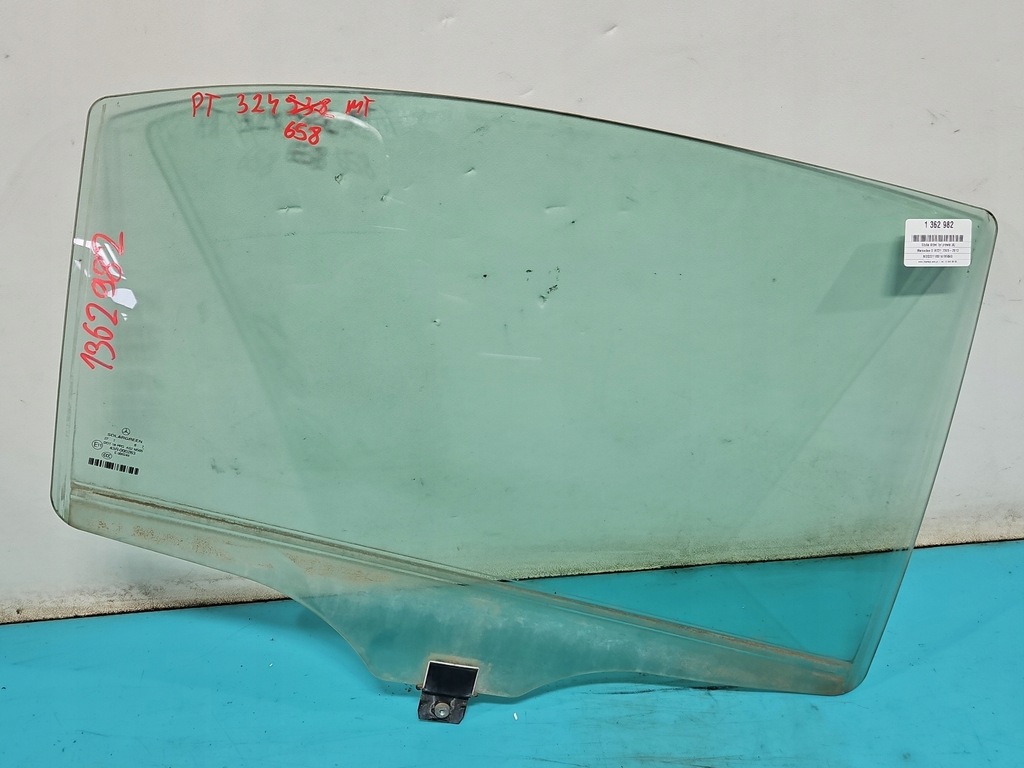 фото №1, Стекло дверь задняя правая mercedes s w221 solargreen