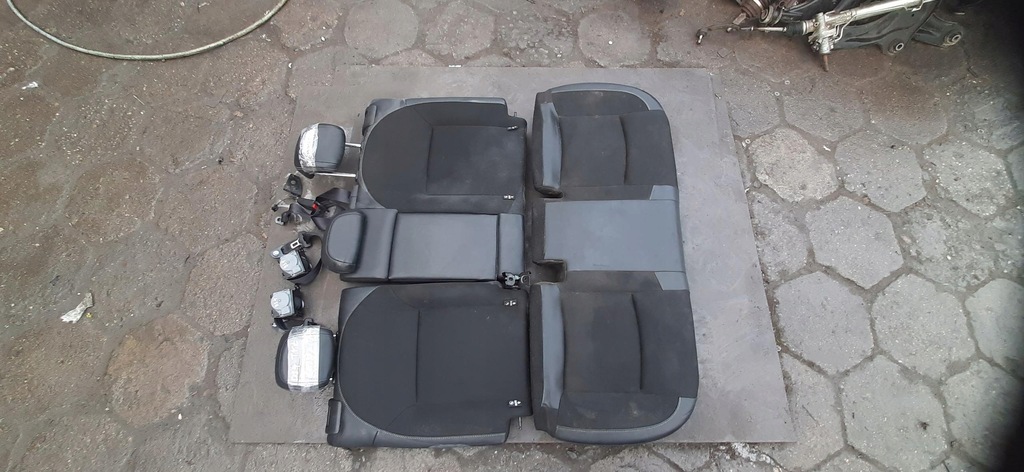 фото №9, Заднее сиденье задняя задняя полукожа citroen ds4