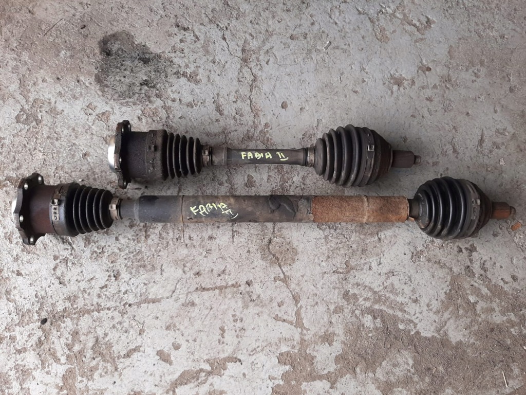 фото №1, Skoda fabia ii 1.9 tdi привідний вал ліва короткий