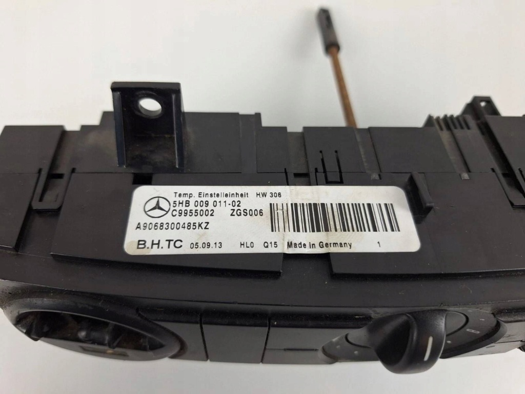 Панель кондиціонера mercedes-benz sprinter w906 a9068300485kz Київ