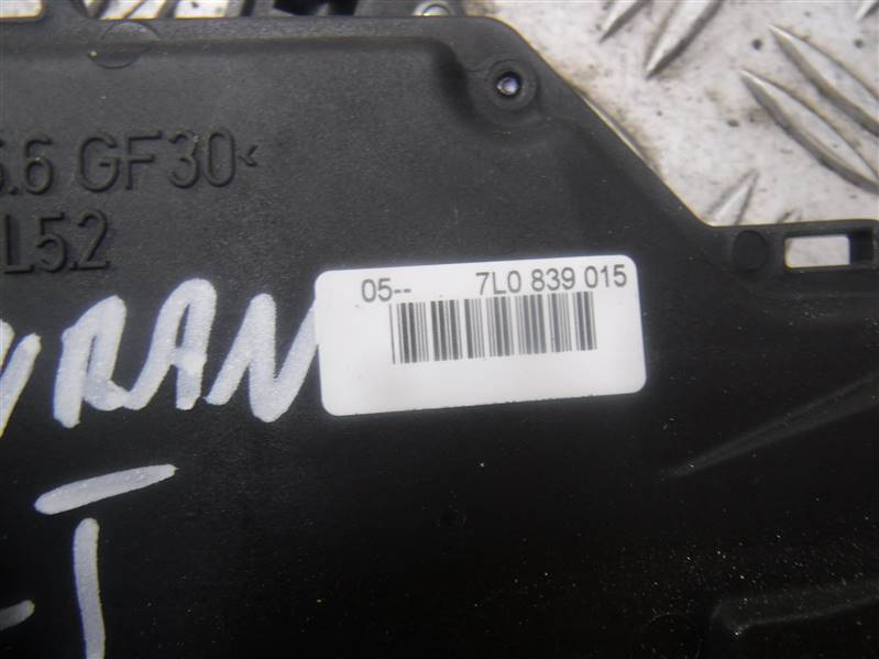 фото №3, Замок левый задняя дверь vw touran i