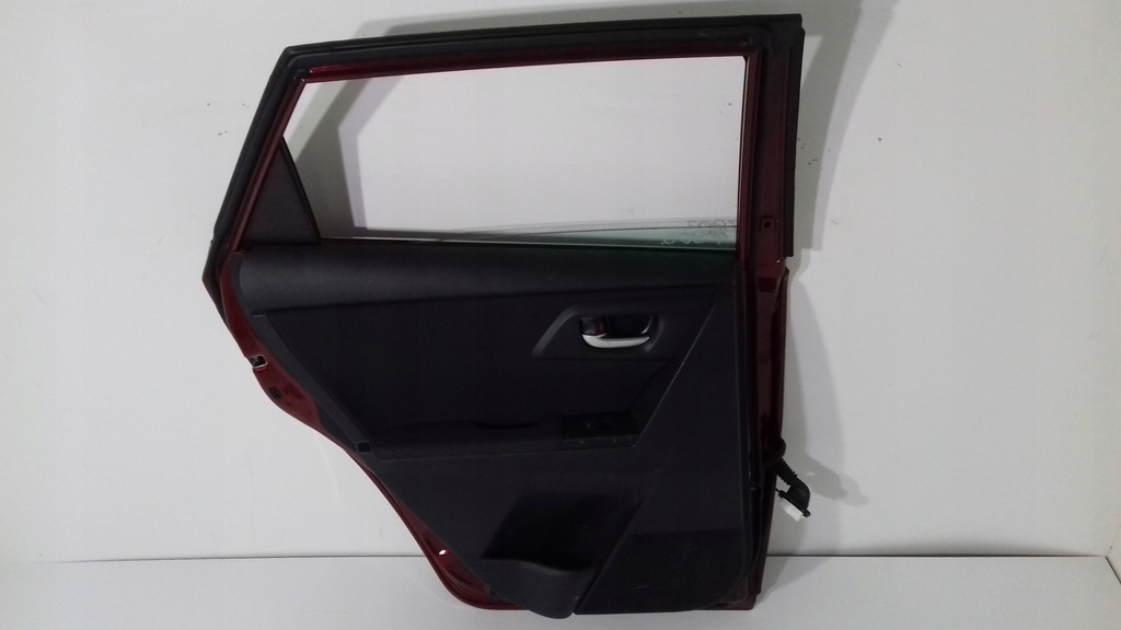 фото №9, Toyota auris ii двері задні задня ліва 3t3 hb хетчбек e180 e18 бордові