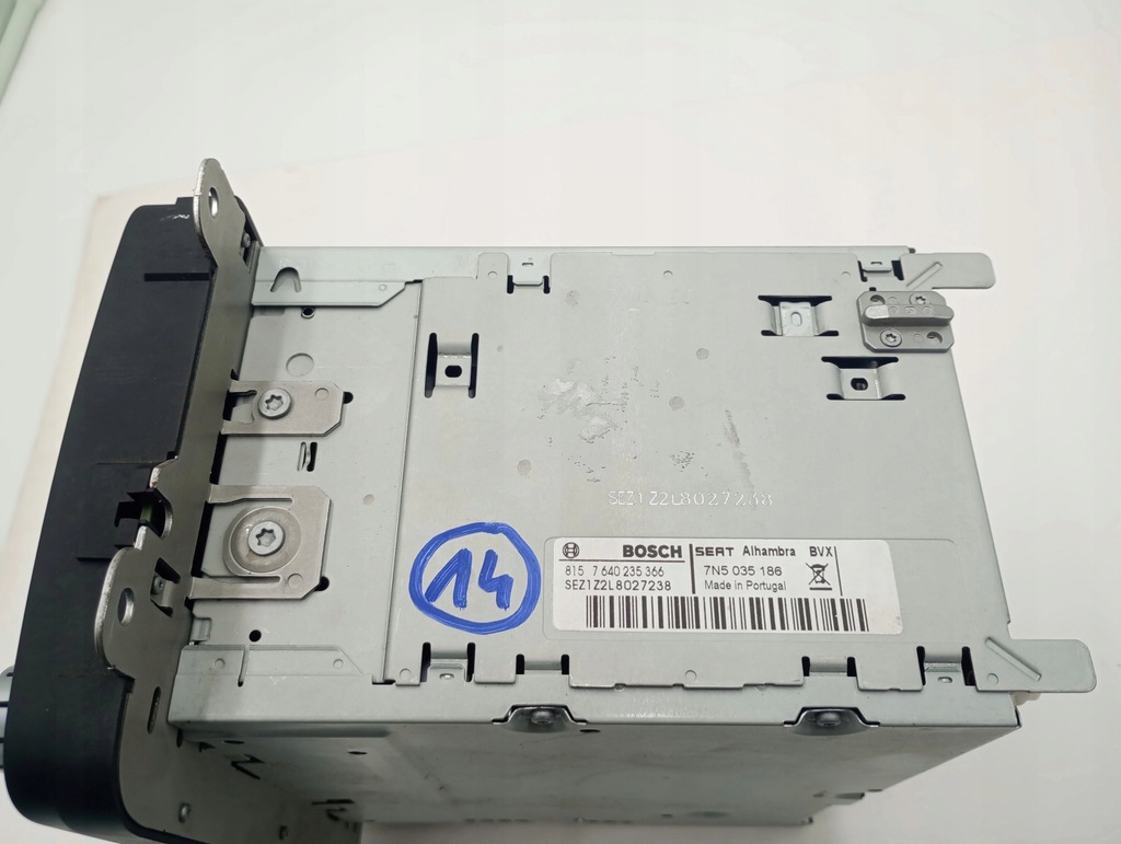 фото №12, Радіо cd vw passat tiguan golf touran 1k0035186aa seat alhambra 7n5035186