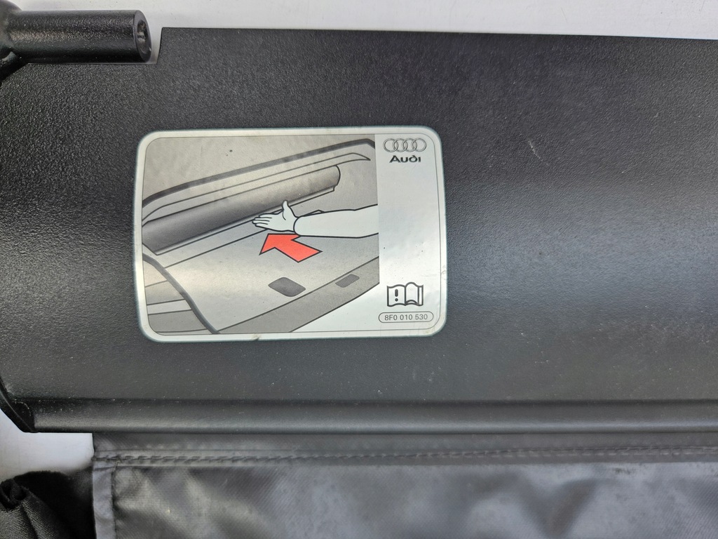 фото №13, Шторка накладка крыша багажника audi a5 s5 8f cabrio kabriolet 8t b8