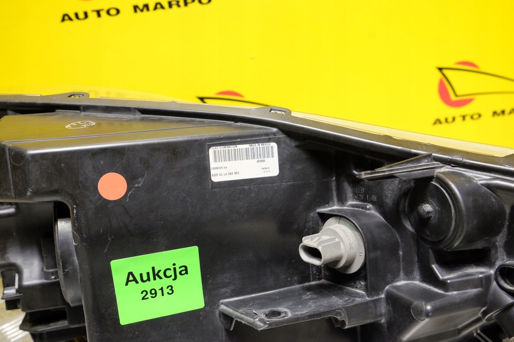 фото №12, Nissan kicks 2016- фара лампа обычная левая usa