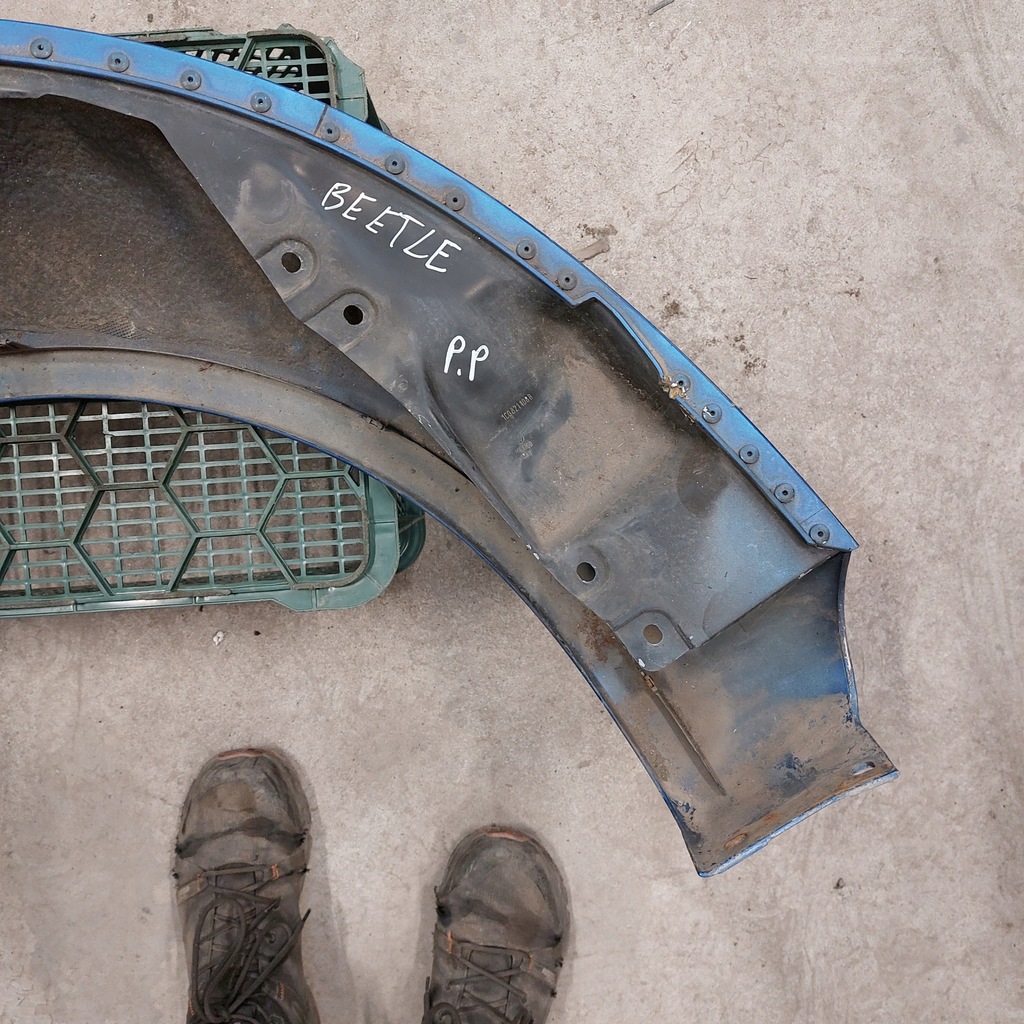 фото №12, Volkswagen new beetle крыло передний правый niebieski полный 1c0821108b