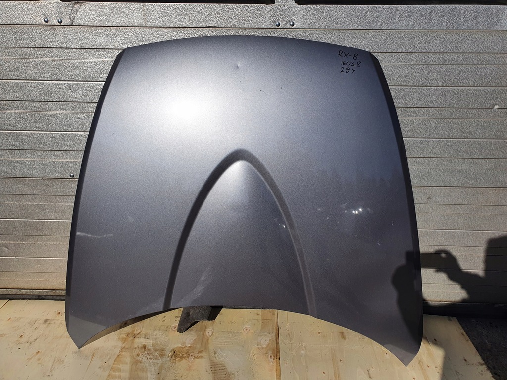 фото №1, Mazda rx-8 03- капот крышка двигателя nr.lak. 29y