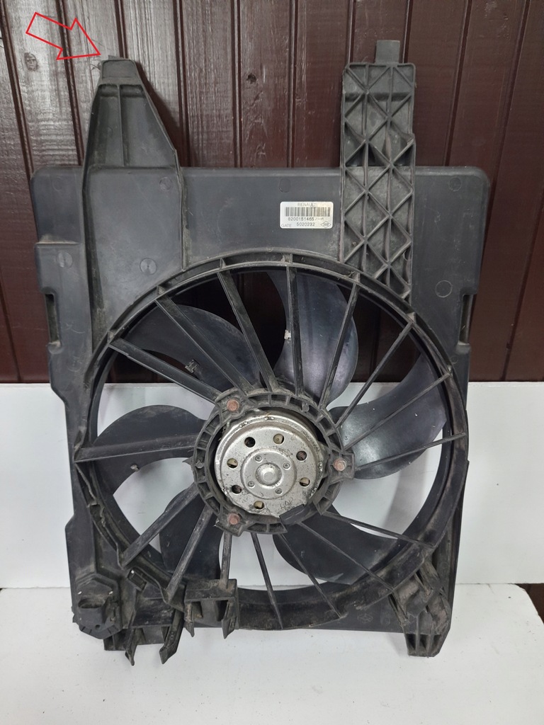 фото №2, Вентилятор радіатора renault scenic ii 8200151465