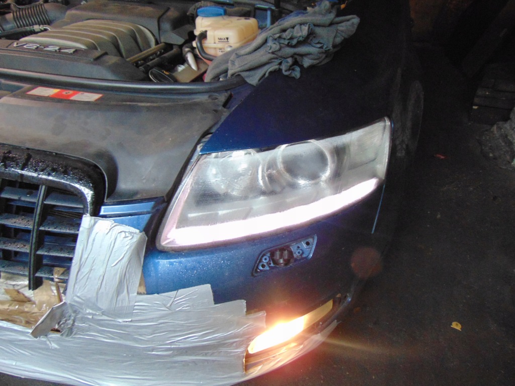 Audi a6 c6 рестайлинг  led фара левая левый перед передняя ксенон 4f0941003cp европа Цена