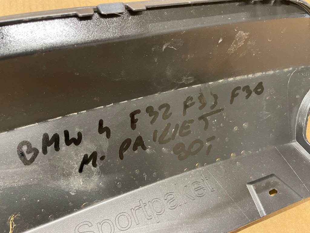 фото №7, Bmw 4 f32 f33 f36 спойлер накладка бампера задняя 15857711 nowa оригинал