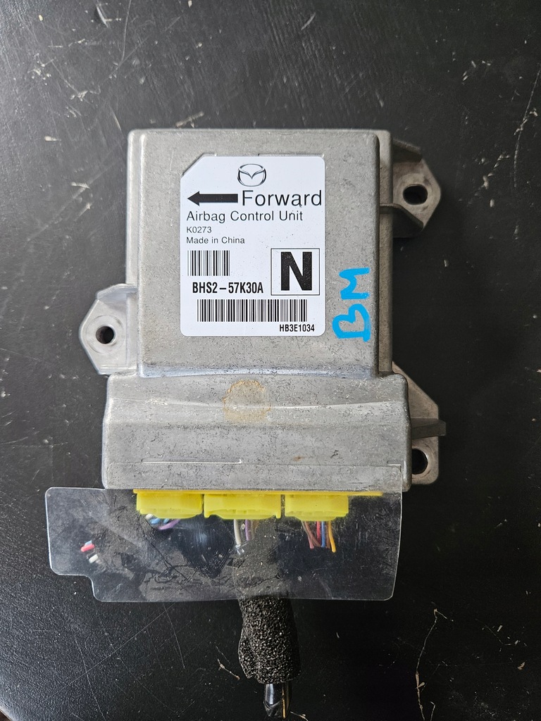 фото №1, Mazda 3 bm 14-19 датчик подушек