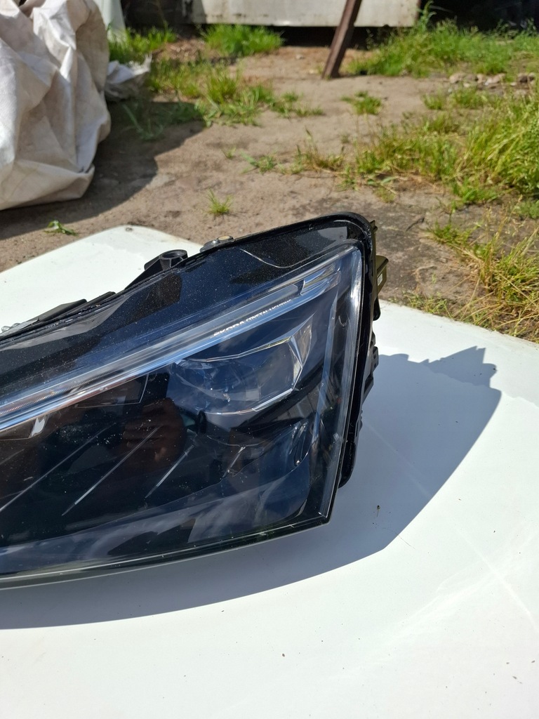 фото №5, Skoda scala 657 crystal full led лампа ліва перед фара eu kpl - super