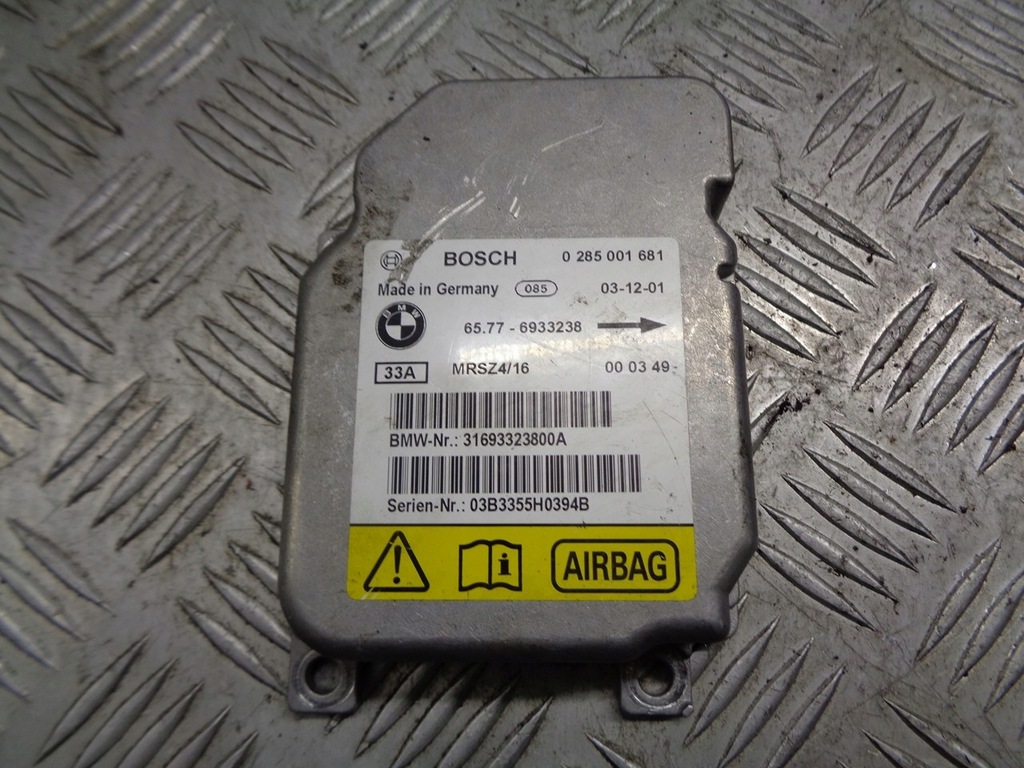 фото №1, Модуль подушка безопасности bmw e46 6933238