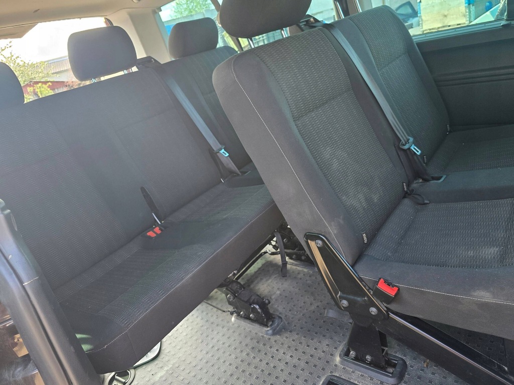 фото №5, Volkswagen t6 caravelle сиденья заднее сиденье обивка потолок стекло комплект
